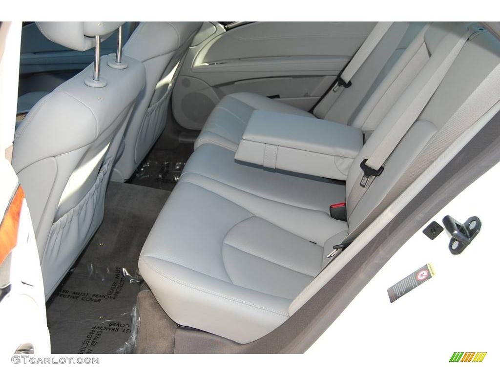 2008 E 320 BlueTEC Sedan - Arctic White / Ash photo #8