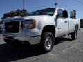 Summit White - Sierra 2500HD Work Truck Regular Cab Photo No. 4
