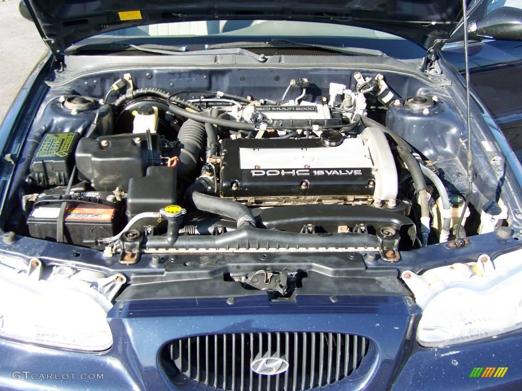 1997 Hyundai Sonata GL 2.0 Liter DOHC 16-Valve 4 Cylinder Engine Photo #21269668
