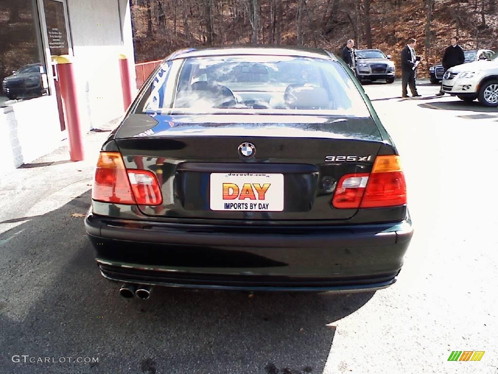 2001 3 Series 325i Sedan - Fern Green Metallic / Sand photo #6
