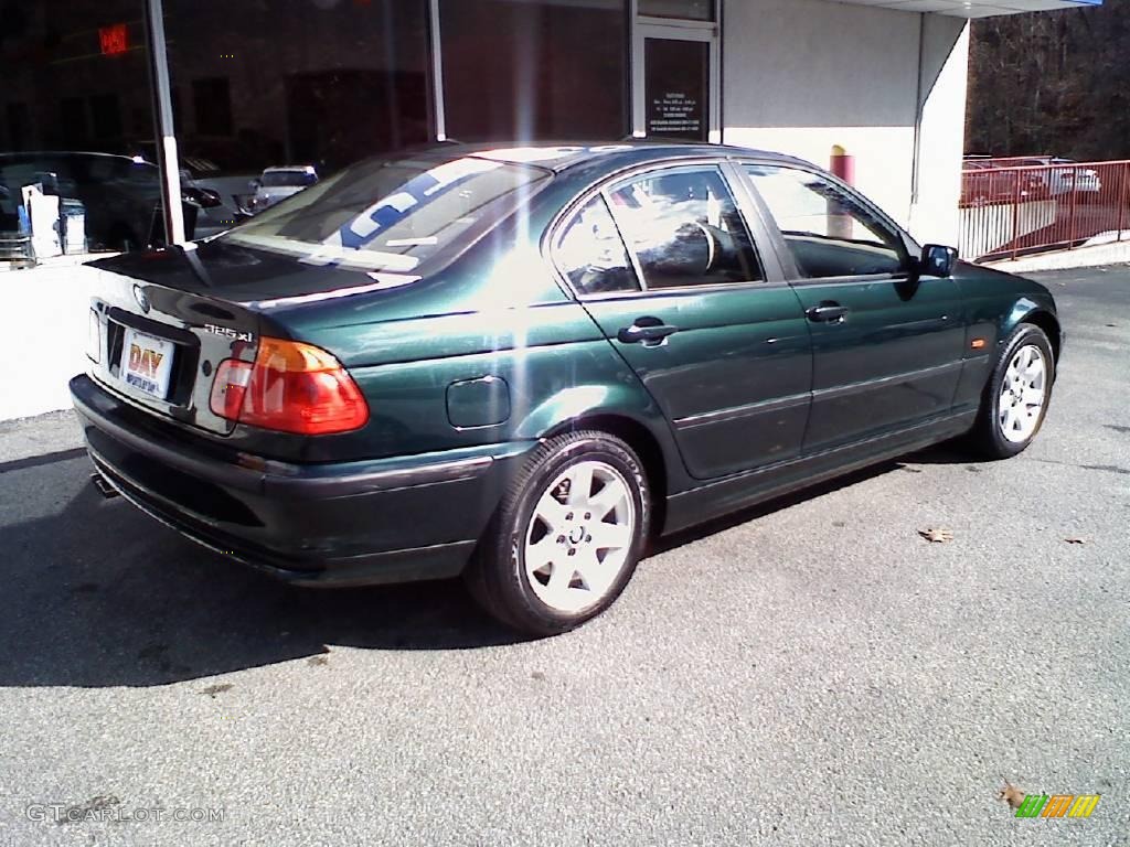 2001 3 Series 325i Sedan - Fern Green Metallic / Sand photo #7