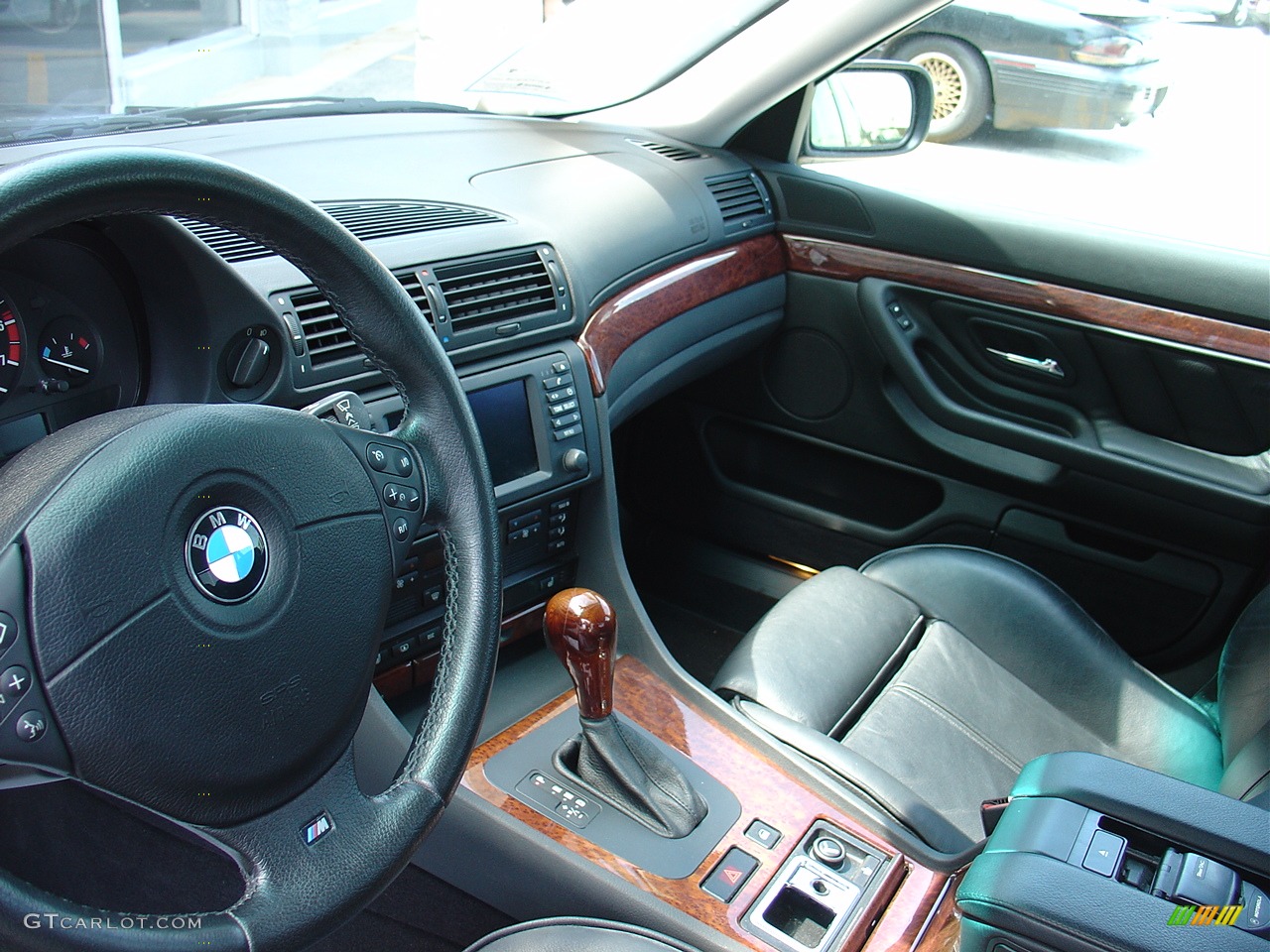2001 7 Series 740i Sedan - Black / Black photo #4