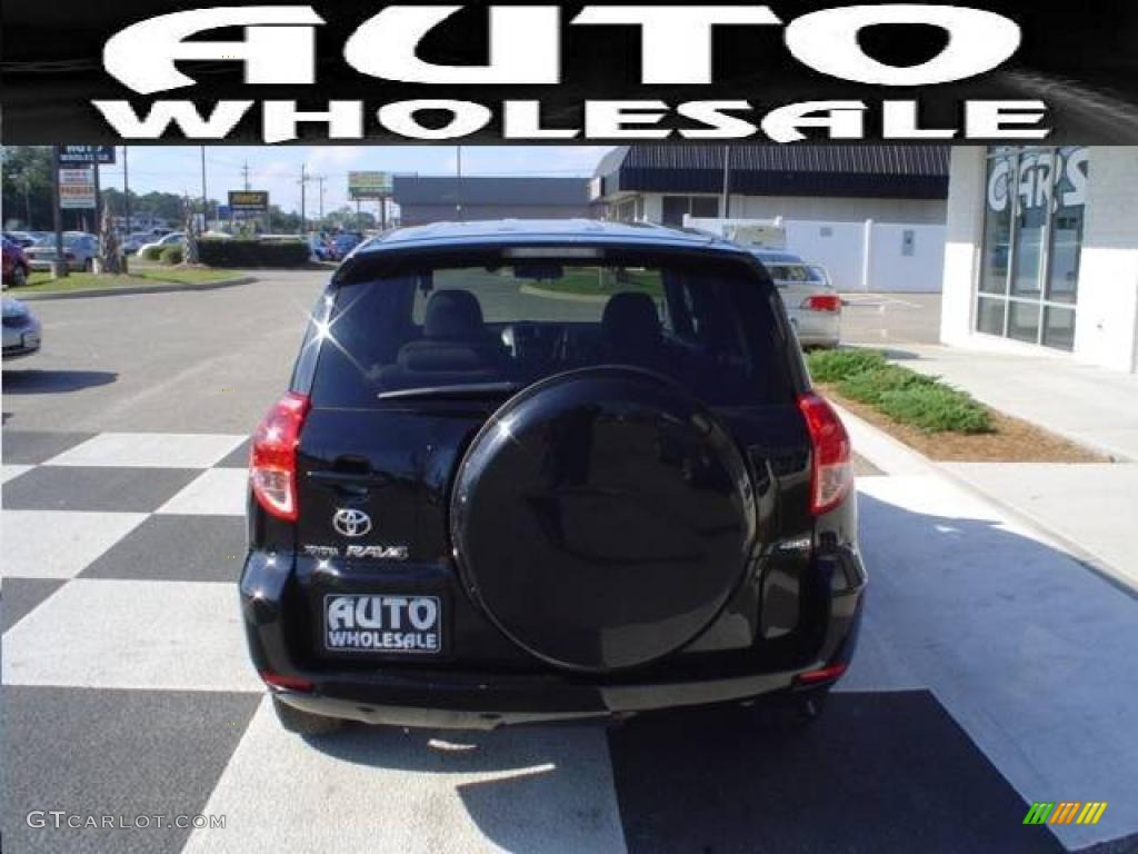 2008 RAV4 4WD - Black / Ash photo #3