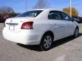 2008 Polar White Toyota Yaris S Sedan  photo #3