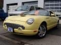 2002 Inspiration Yellow Ford Thunderbird Premium Roadster  photo #1