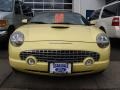 2002 Inspiration Yellow Ford Thunderbird Premium Roadster  photo #2