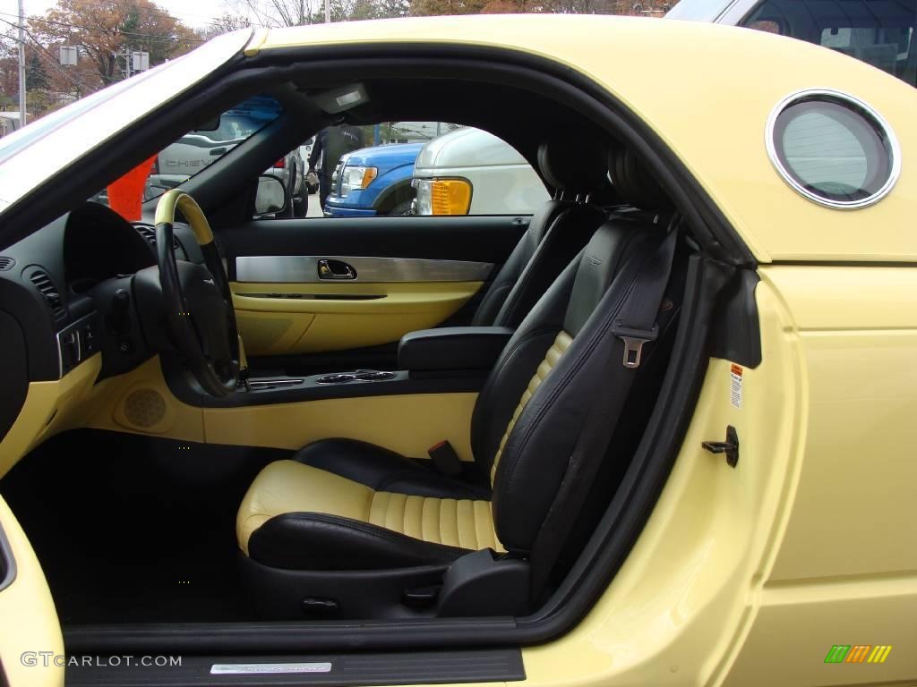2002 Thunderbird Premium Roadster - Inspiration Yellow / Inspiration Yellow photo #12