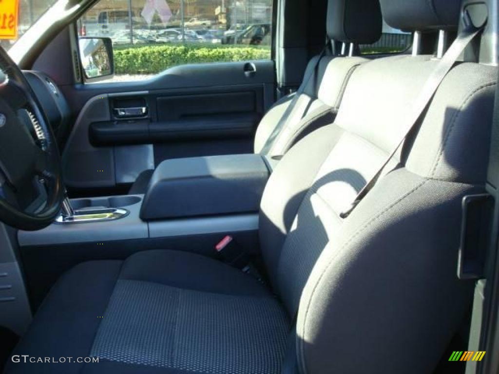 2004 F150 FX4 SuperCab 4x4 - Black / Black/Medium Flint photo #7
