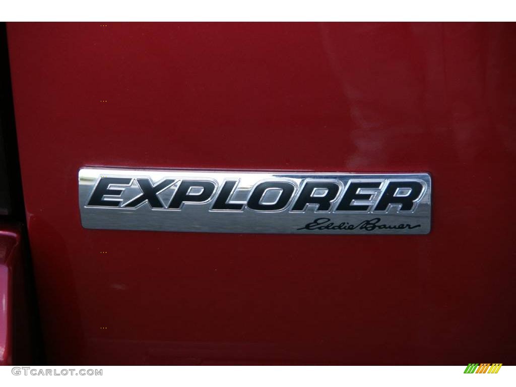 2006 Explorer Eddie Bauer 4x4 - Redfire Metallic / Camel photo #6