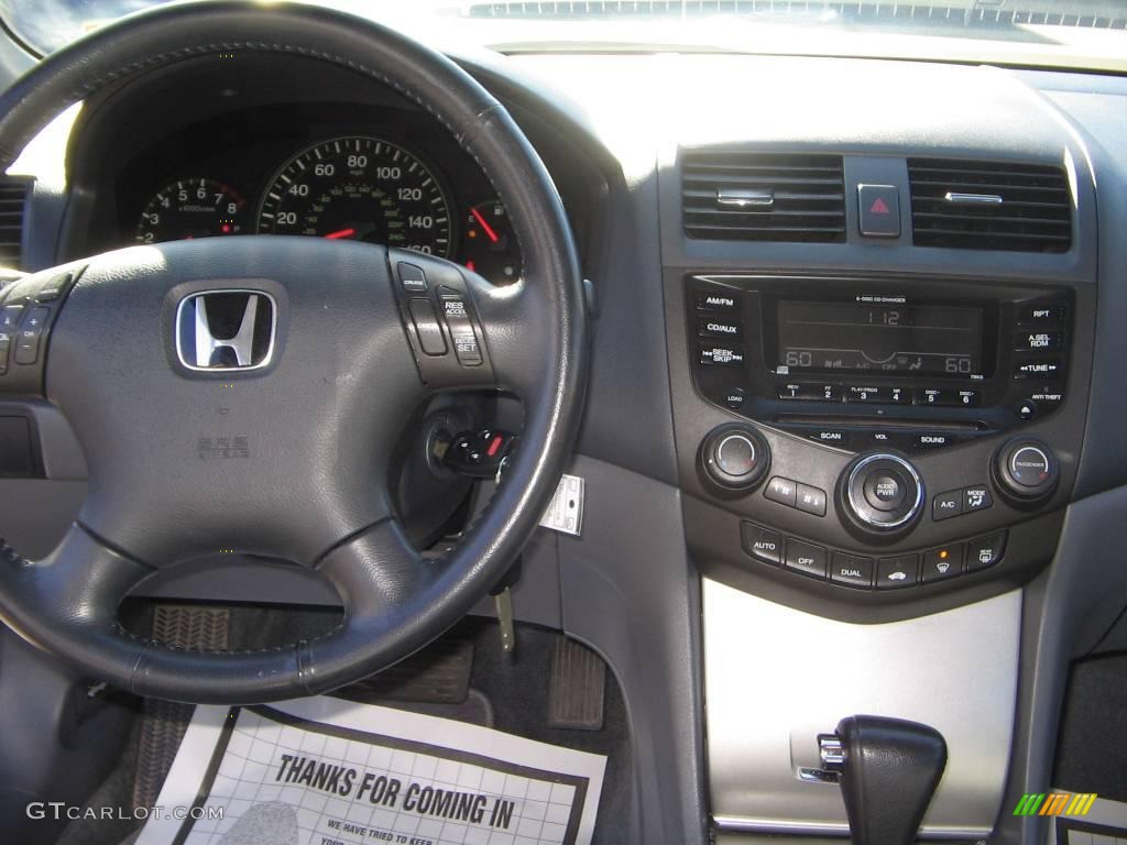2003 Accord EX-L Sedan - Eternal Blue Pearl / Black photo #11