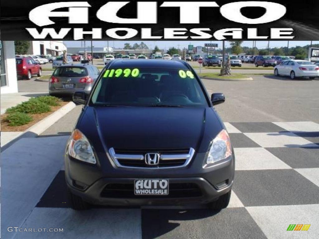 2004 CR-V EX 4WD - Nighthawk Black Pearl / Black photo #2