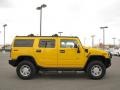 2003 Yellow Hummer H2 SUV  photo #6