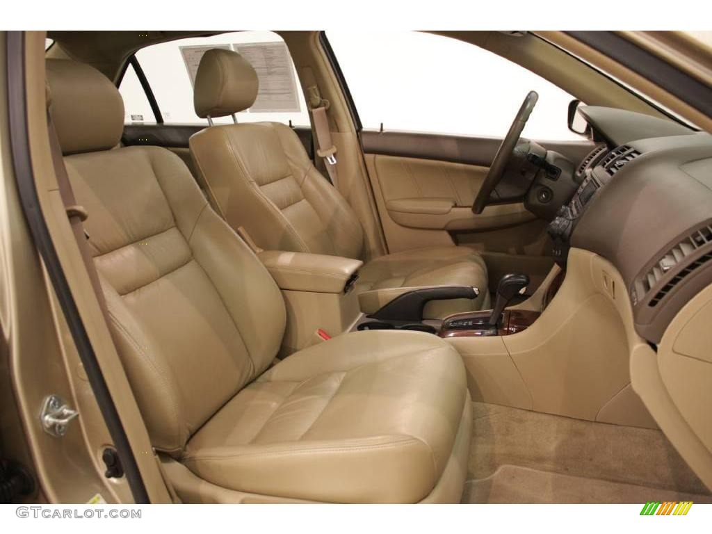 2006 Accord EX-L V6 Sedan - Desert Mist Metallic / Ivory photo #16