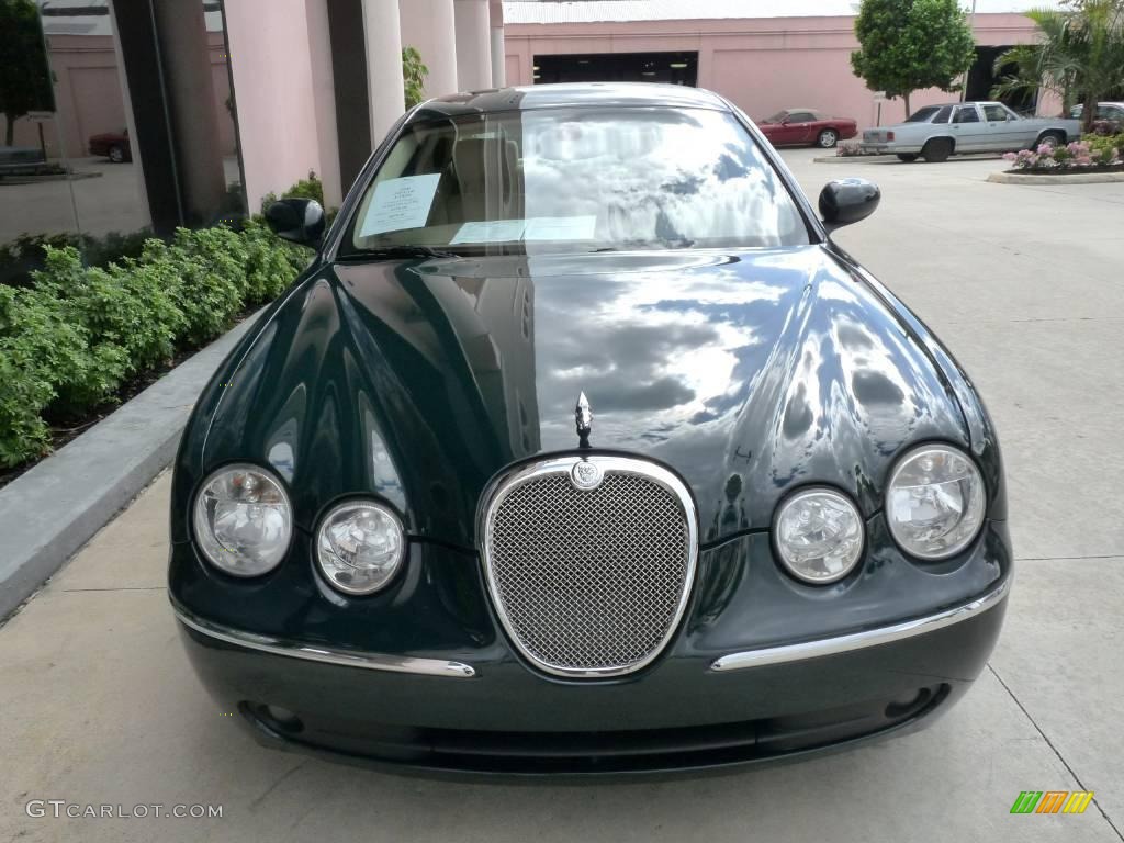 2006 S-Type 3.0 - British Racing Green / Champagne photo #2
