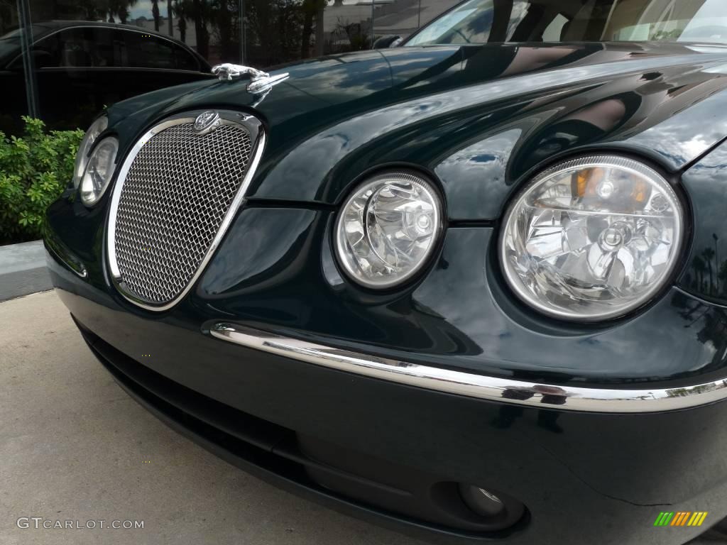 2006 S-Type 3.0 - British Racing Green / Champagne photo #11