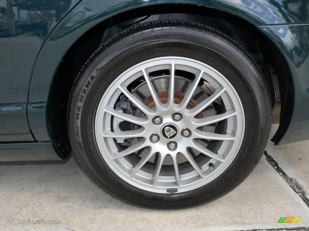 2006 S-Type 3.0 - British Racing Green / Champagne photo #14