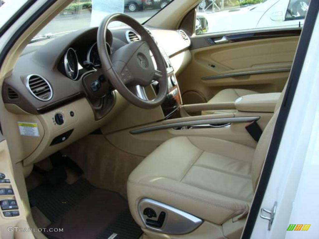 2007 GL 450 - Alabaster White / Macadamia photo #7