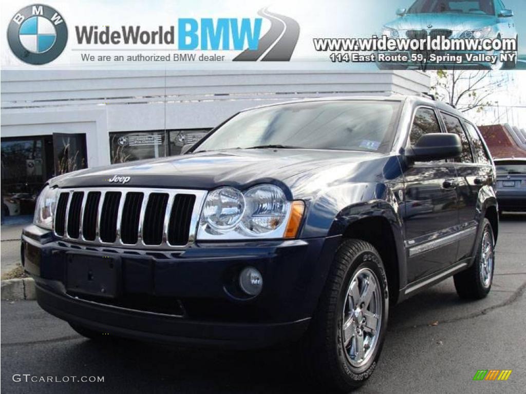 2005 Grand Cherokee Limited 4x4 - Midnight Blue Pearl / Medium Slate Gray photo #1