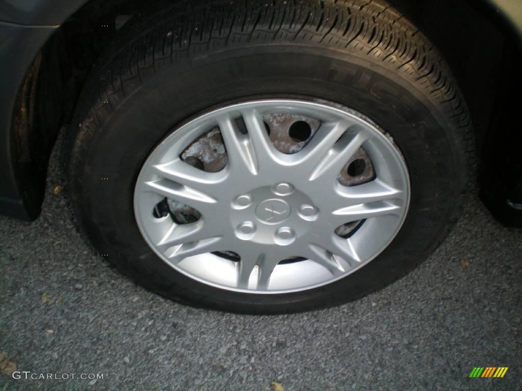 2003 Galant ES - Titanium Gray Pearl / Gray photo #23