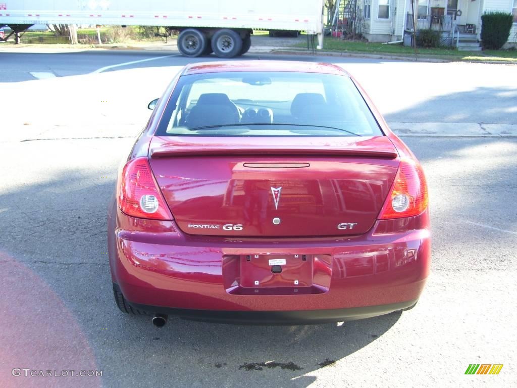 2009 G6 GT Sedan - Performance Red Metallic / Ebony photo #4