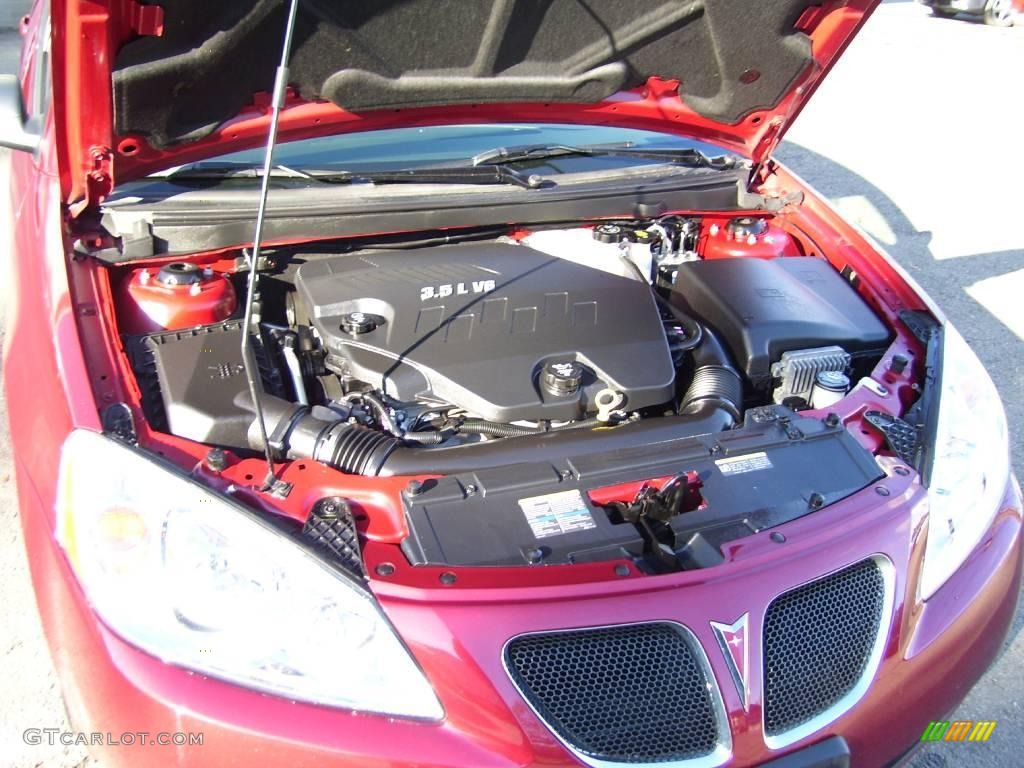 2009 G6 GT Sedan - Performance Red Metallic / Ebony photo #15