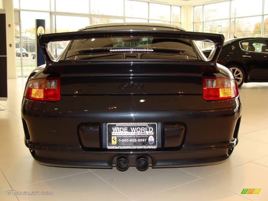 2007 911 GT3 - Basalt Black Metallic / Black w/Alcantara photo #6