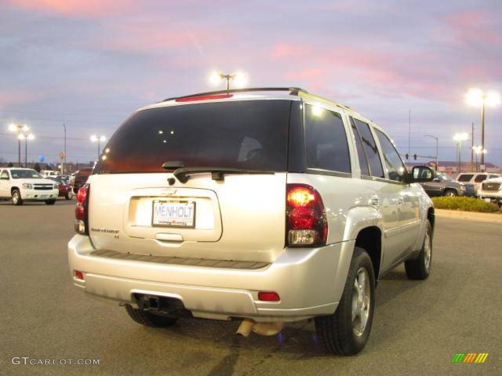 2009 TrailBlazer LT 4x4 - Silver Ice Metallic / Ebony photo #5