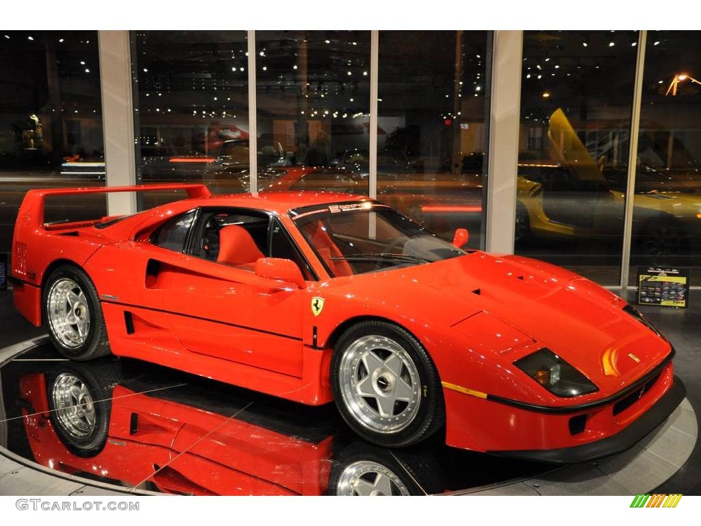 1990 Red Ferrari F40 21304957 Gtcarlot Com Car Color