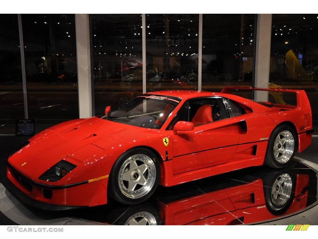 1990 F40  - Red / Red photo #3
