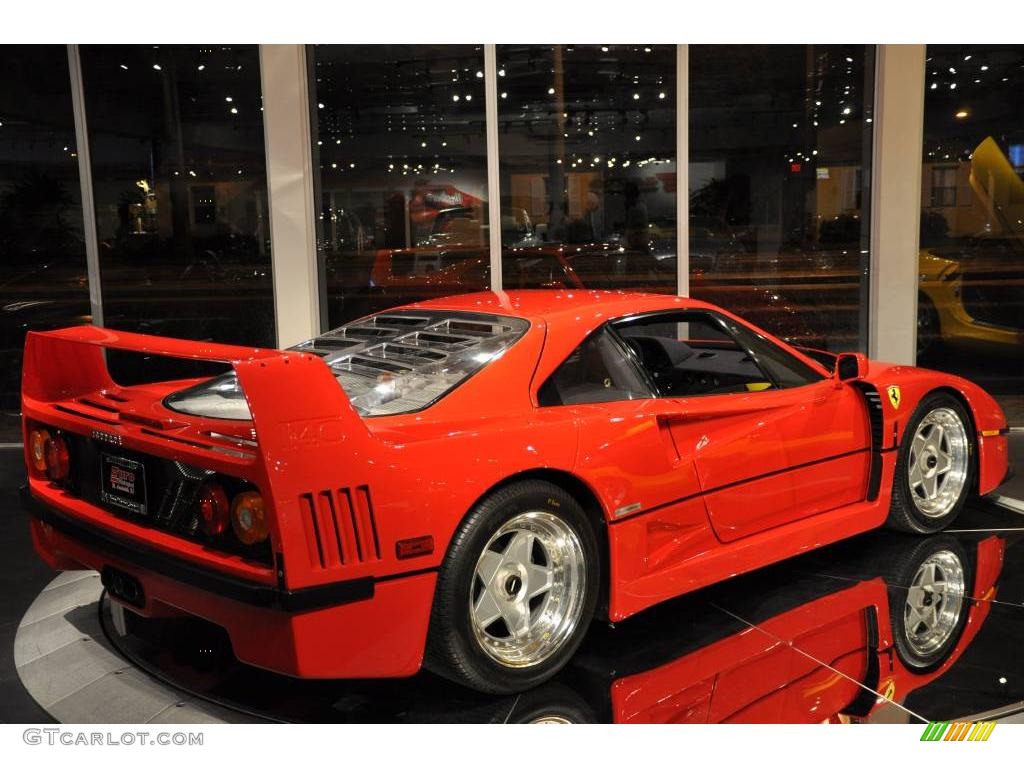 1990 F40  - Red / Red photo #5