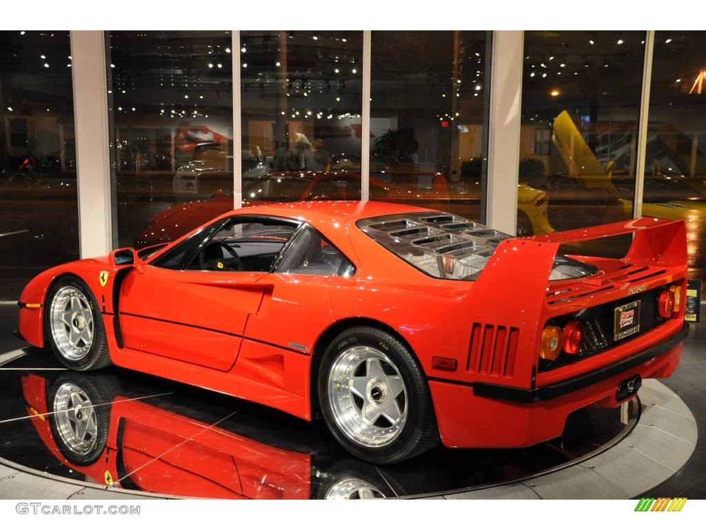 1990 F40  - Red / Red photo #7