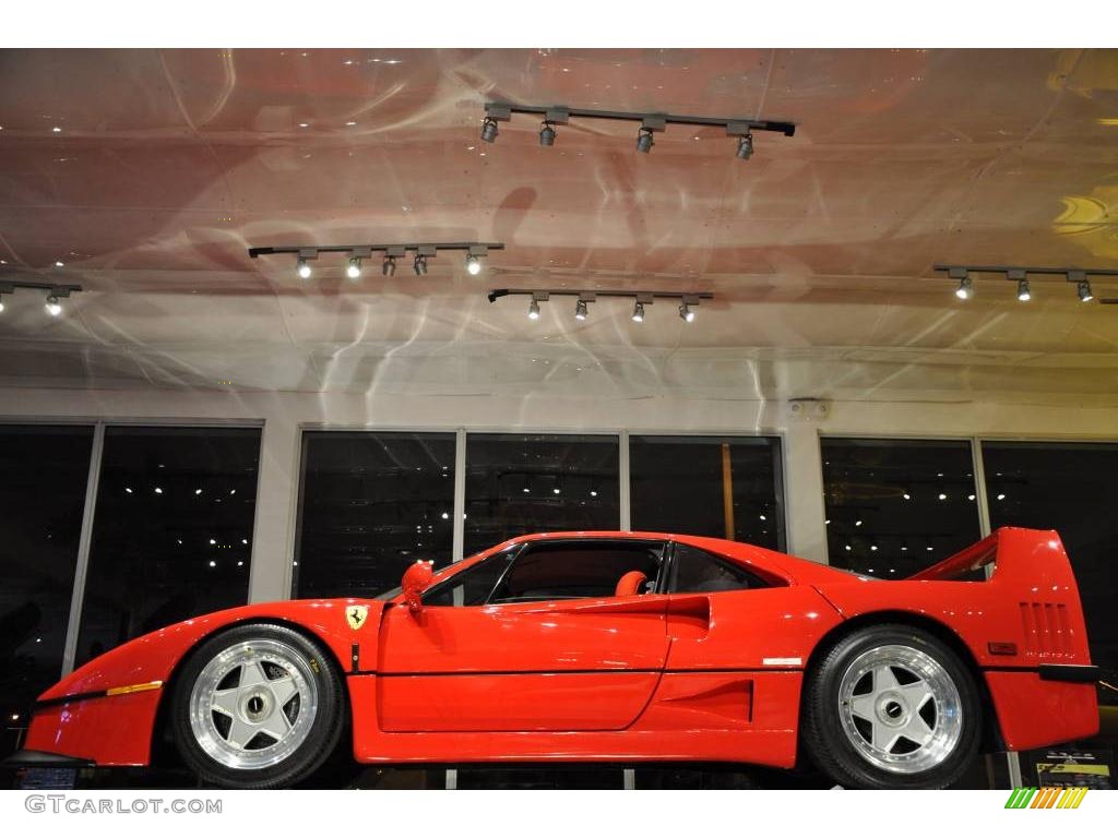 1990 F40  - Red / Red photo #8