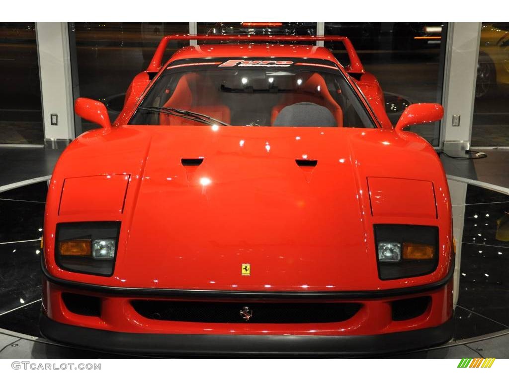 1990 F40  - Red / Red photo #10