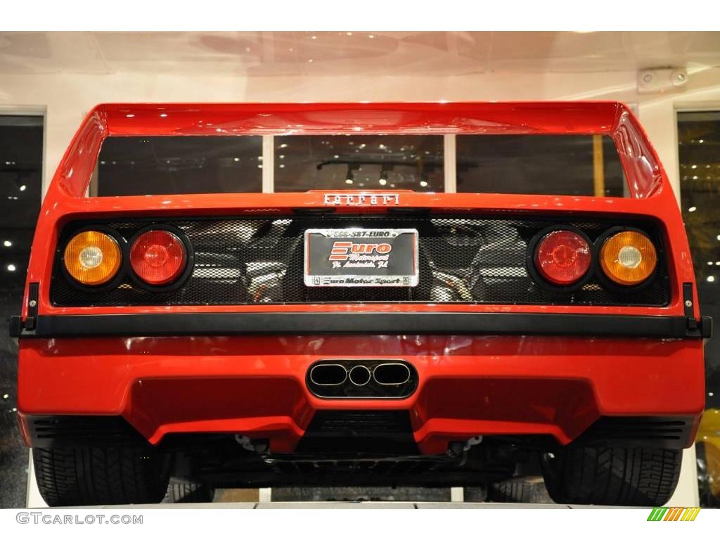 1990 F40  - Red / Red photo #11