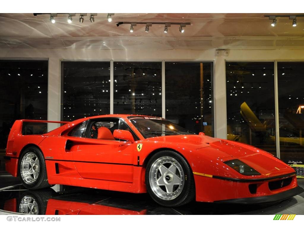 1990 F40  - Red / Red photo #12