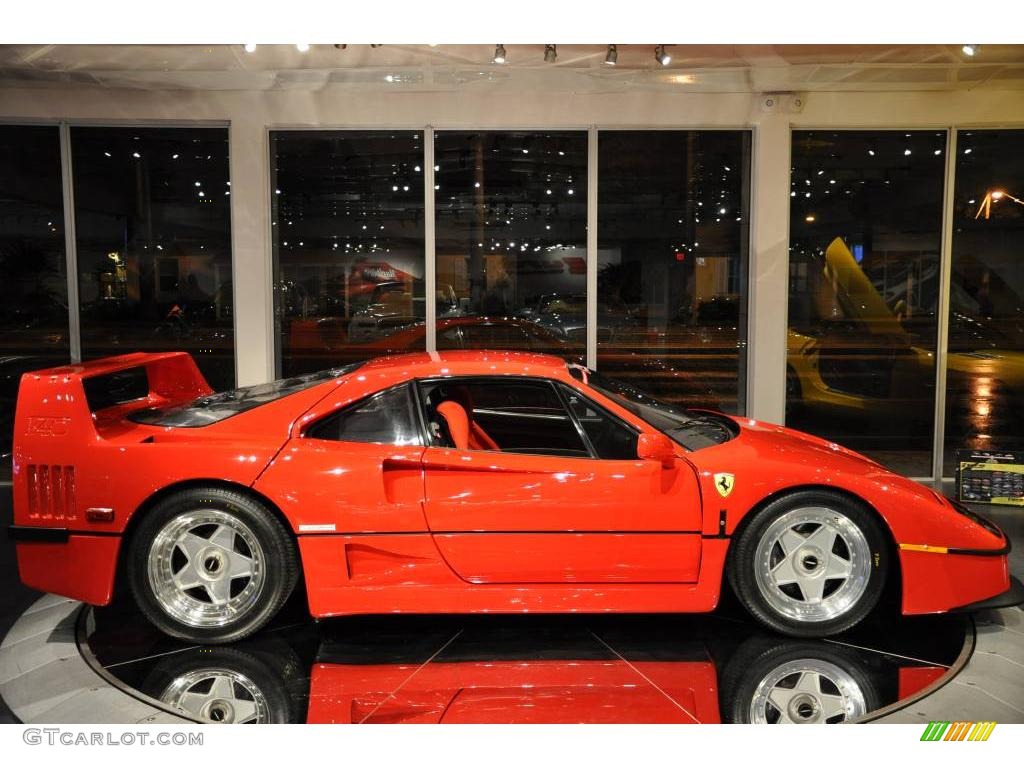 1990 F40  - Red / Red photo #13