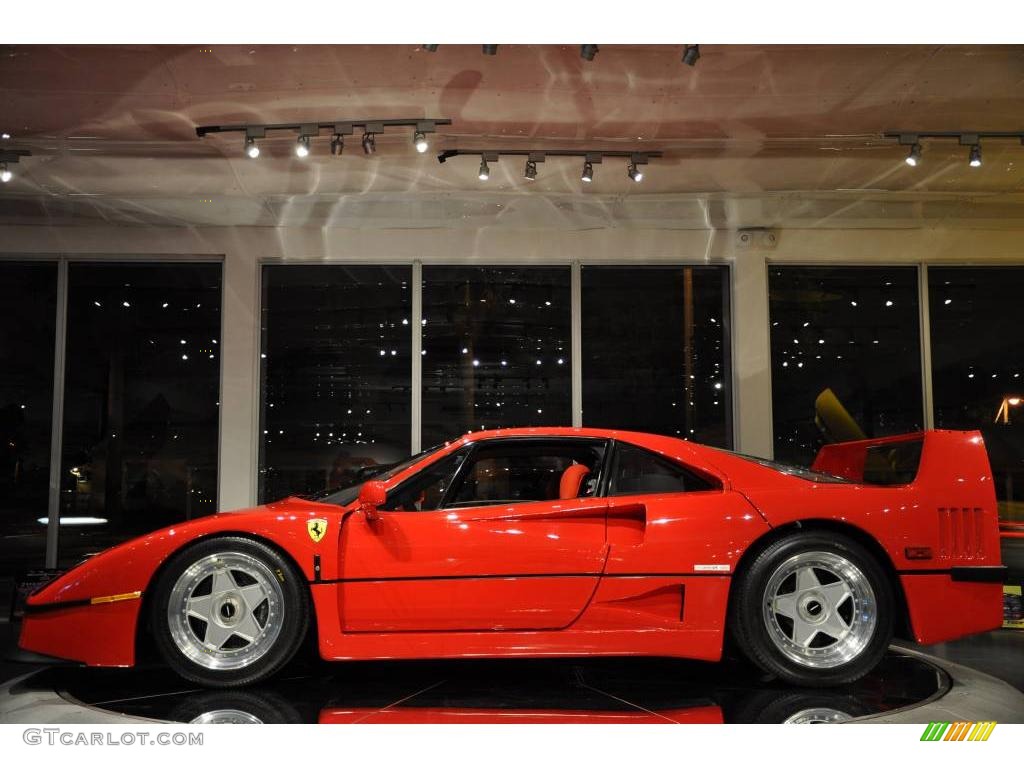1990 F40  - Red / Red photo #17
