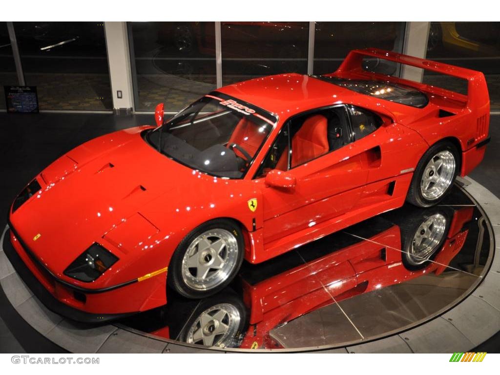 1990 F40  - Red / Red photo #19
