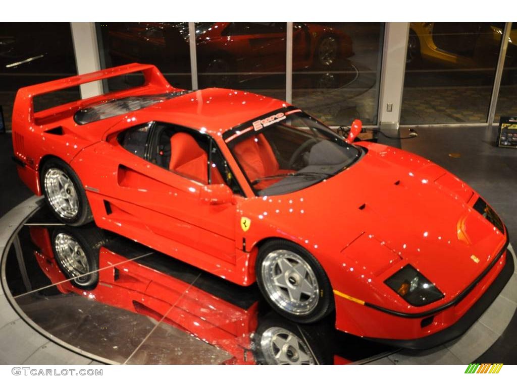 1990 F40  - Red / Red photo #23