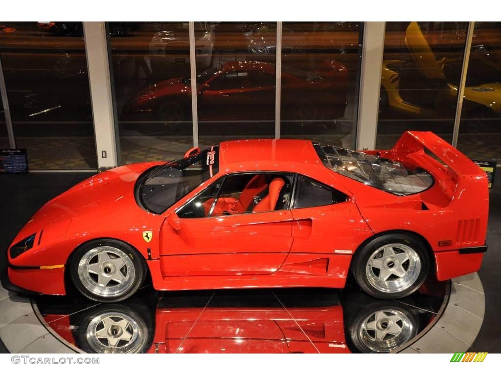 1990 F40  - Red / Red photo #25