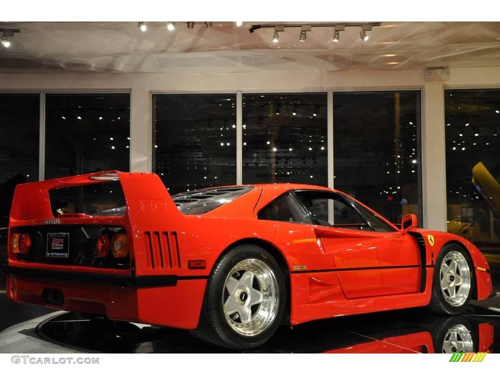 1990 F40  - Red / Red photo #26