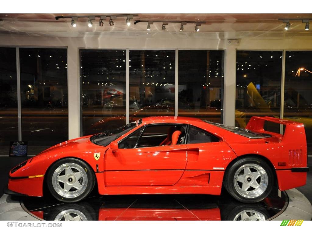 1990 F40  - Red / Red photo #29