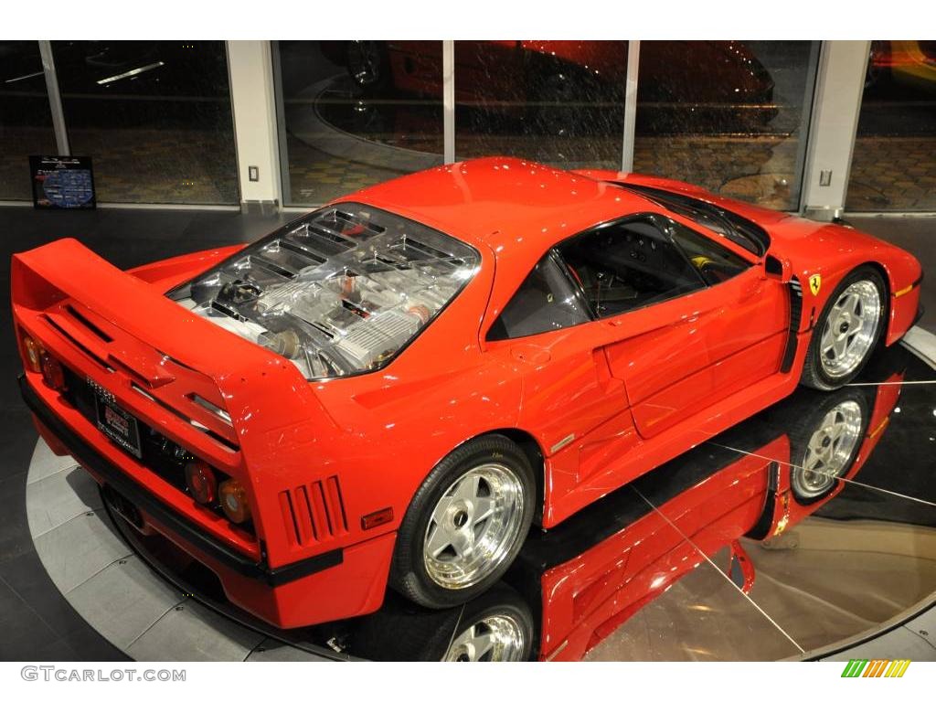 1990 F40  - Red / Red photo #32