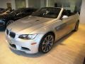 2009 Silverstone II Metallic BMW M3 Convertible  photo #3