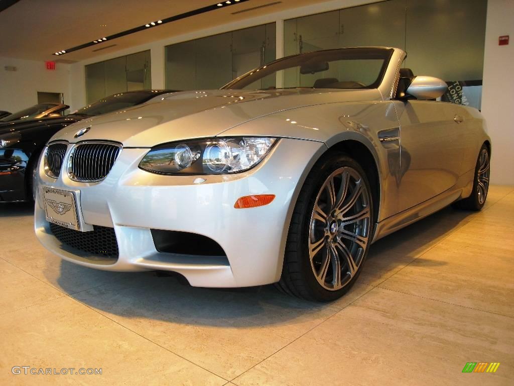 2009 M3 Convertible - Silverstone II Metallic / Black Novillo Leather photo #8