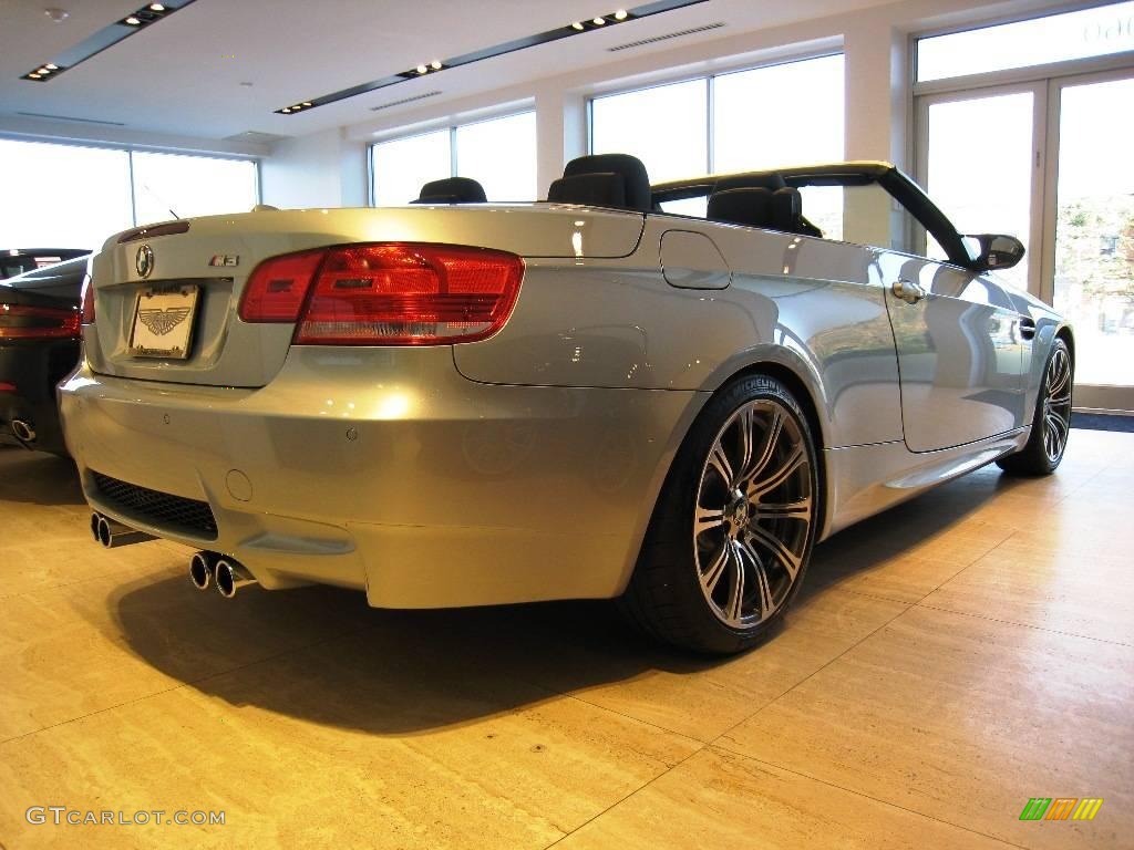 2009 M3 Convertible - Silverstone II Metallic / Black Novillo Leather photo #11