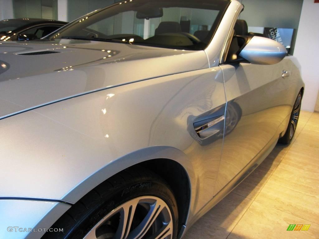 2009 M3 Convertible - Silverstone II Metallic / Black Novillo Leather photo #14
