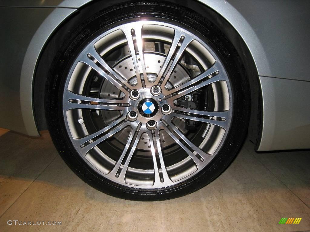 2009 M3 Convertible - Silverstone II Metallic / Black Novillo Leather photo #16