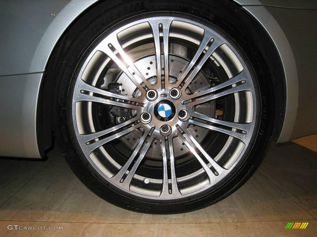 2009 M3 Convertible - Silverstone II Metallic / Black Novillo Leather photo #17