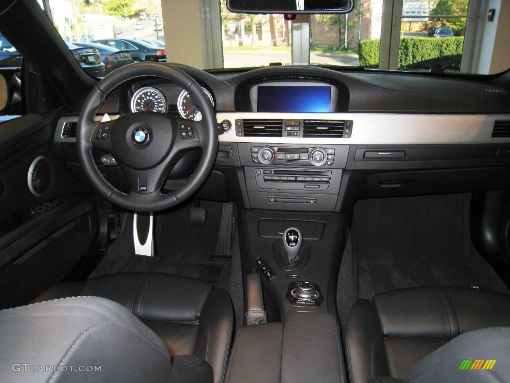 2009 M3 Convertible - Silverstone II Metallic / Black Novillo Leather photo #22